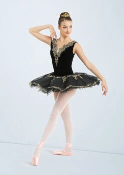 Weissman Giselle Valse -Diaman Dance Wear Shop 10782 weissman giselle valse black front T 79181.1697671968