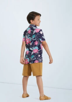 Weissman Boys Copacabana Shirt -Diaman Dance Wear Shop 11866 navy 144591 51542.1678887219