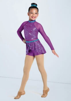 Weissman Fierce -Diaman Dance Wear Shop 13705 electricpurple 1919 30670.1678888732