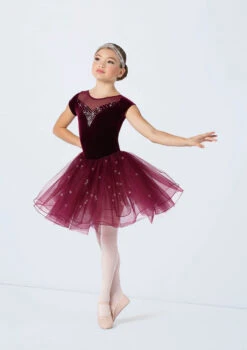 Weissman Edelweiss -Diaman Dance Wear Shop 14133 blackcherry 952 18635.1678888900