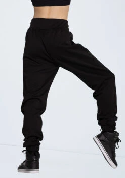Weissman High Rise Joggers -Diaman Dance Wear Shop 14323 black 5481 19194.1694131102