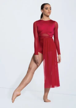 Weissman All Through The Night -Diaman Dance Wear Shop 14443 scarlet 5588 63412.1678889590