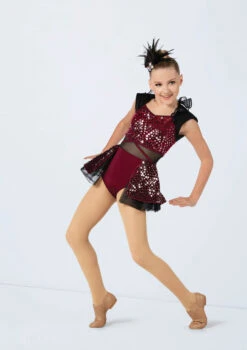 Weissman Queen 8 Weissman Queen -Diaman Dance Wear Shop 14702 black cherry 688 82762.1692402626