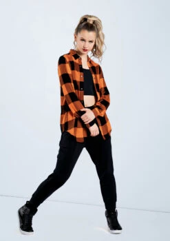 Weissman Oversized Buffalo Plaid Shirt