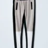 Weissman Color Block Jogger Pants -Diaman Dance Wear Shop AH11232 heathergraywhite 2794 64260.1678890538