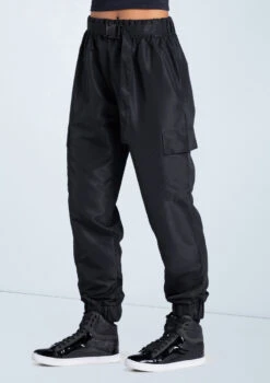 Weissman Belted Cargo Pants -Diaman Dance Wear Shop AH12406 black 16347 40914.1698840265
