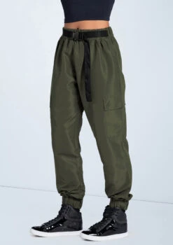Weissman Belted Cargo Pants -Diaman Dance Wear Shop AH12406 olive 16388 07263.1678890638