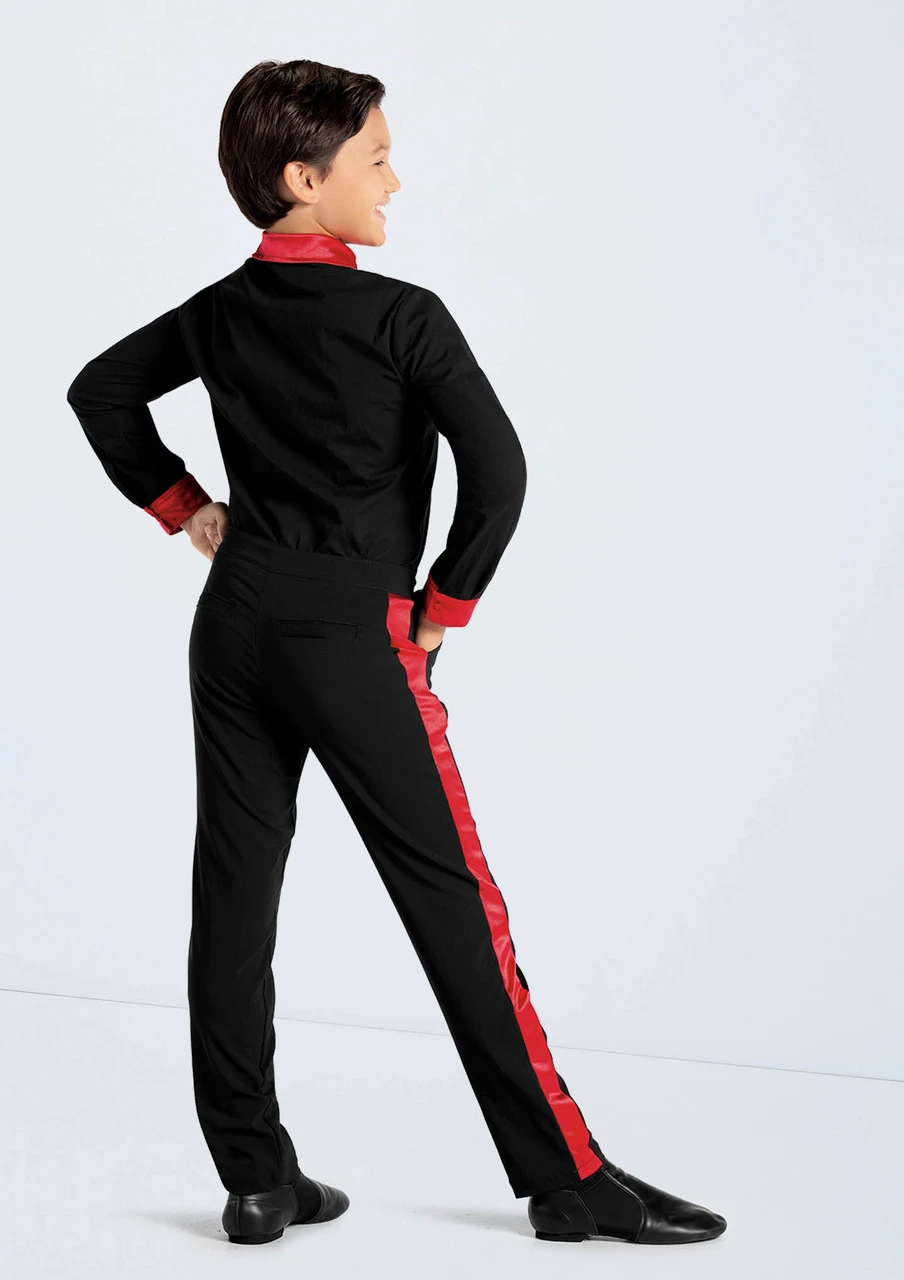 Weissman Boys Satin Collar Shirt 3 Weissman Boys Satin Collar Shirt