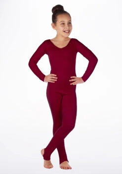 Alegra Girls Shiny Blaine Catsuit -Diaman Dance Wear Shop ALC5290 MAIN BUR 50569.1675211018