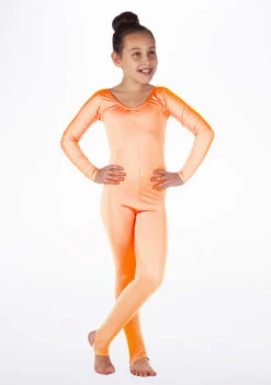 Alegra Girls Shiny Blaine Catsuit -Diaman Dance Wear Shop ALC5290 MAIN FOR 69994.1675211025