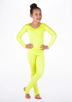 Alegra Girls Shiny Blaine Catsuit -Diaman Dance Wear Shop ALC5290 MAIN FYE 80320.1675211025
