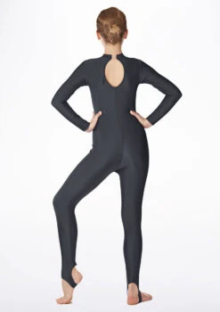 Alegra Girls Shiny Aspen Catsuit -Diaman Dance Wear Shop ALC5292 MAIN BLK 53583.1678871871
