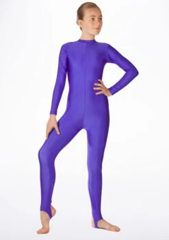 Alegra Girls Shiny Aspen Catsuit -Diaman Dance Wear Shop ALC5292 MAIN PUR 53491.1678871877