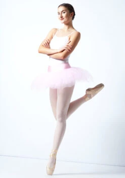 Alegra Pull On Practice Tutu -Diaman Dance Wear Shop ALG0219 PNK FRONT 1 72031.1678872507