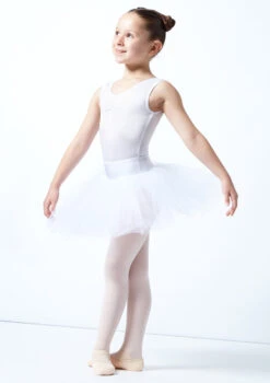 Alegra Girls Pull On Practice Tutu -Diaman Dance Wear Shop ALG5219 WHT FRONT 1 88829.1678872519