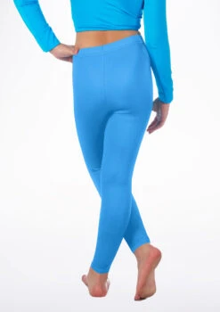 Alegra Girls Shiny Footless Leggings -Diaman Dance Wear Shop ALP5204 BACKM KIN 56495.1678875180