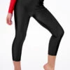 Alegra Girls Shiny Crop Leggings -Diaman Dance Wear Shop ALP5206 MAIN BLK 49319.1678876128