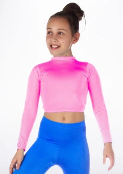 Alegra Girls Shiny Raya Dance Top -Diaman Dance Wear Shop ALS5267 MAIN FPK 13249.1678878575