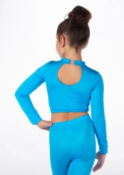 Alegra Girls Shiny Raya Dance Top -Diaman Dance Wear Shop ALS5267 MAIN KIN 45951.1678878576