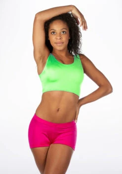 Alegra Girls Shiny Betty Dance Crop Top -Diaman Dance Wear Shop ALS5270 MAIN FGR 29703.1678878602