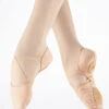 Bloch Elastosplit ES0251L Split Sole Ballet Shoe -Diaman Dance Wear Shop BL251 MAIN PNK 28209.1678925803