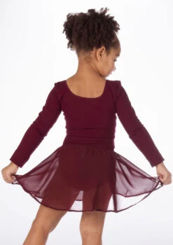 Bloch Girls Long Sleeve Cotton Leotard -Diaman Dance Wear Shop BLCL5409 BACKM BUR 86838.1678880562