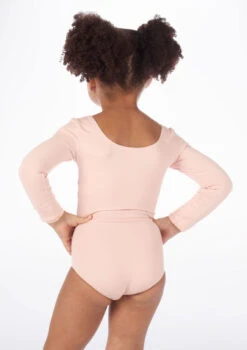 Bloch Girls Long Sleeve Cotton Leotard -Diaman Dance Wear Shop BLCL5409 BACKM PNK 51516.1678880562