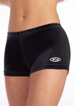 The Zone Smooth Velour Hipster Gymnastics Shorts 9 The Zone Smooth Velour Hipster Gymnastics Shorts -Diaman Dance Wear Shop DSC0886 MAINT BLK T 54110.1695468670