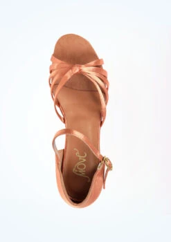 Move Dance Eliza Ballroom And Latin Shoe 1" - Dark Tan -Diaman Dance Wear Shop MOD0026 CROP1 DTN 60347.1678928456