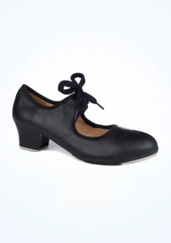 Move Dance Cincinatti Leather Tap Shoe -Diaman Dance Wear Shop MOH0018 MAIN BLK T 45191.1695432183