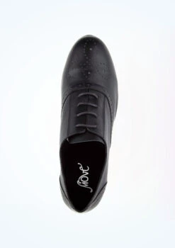Move Dance Leather Lace Up Full Sole Tap Shoe -Diaman Dance Wear Shop MOH0020 TOPM BLK 24019.1678928508