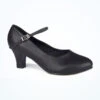 Move Dance Minelli Character Shoe 2" - Black -Diaman Dance Wear Shop MOK0015 MAIN BLK 64718.1678928518