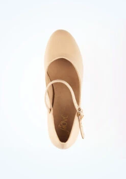 Move Dance Pippin Character Shoe 3" - Tan -Diaman Dance Wear Shop MOK0016 FRONT TAN 27944.1678928523