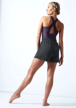 Move Dance Cassandra Jersey Dance Shorts -Diaman Dance Wear Shop MOR0637 CHRCL BACK 1 27573.1678884709