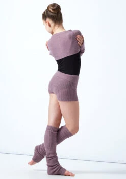 Move Dance Teen Daniella Knit Shrug -Diaman Dance Wear Shop MOZ5718 PURP BACK 1 67145.1678885167