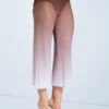Weissman Ombre Mesh Culotte Pants -Diaman Dance Wear Shop PL12375 chocolate 792 66000.1678891401