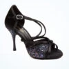 PortDance Protea Salsa & Tango Shoe 3" - Black