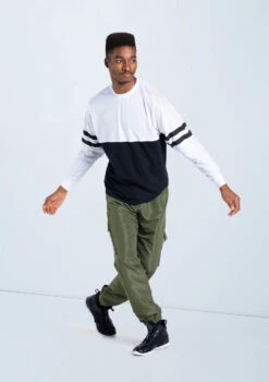 Weissman Boys Cargo Joggers -Diaman Dance Wear Shop PT10418 white AH12620 olive 297 10912.1678890677