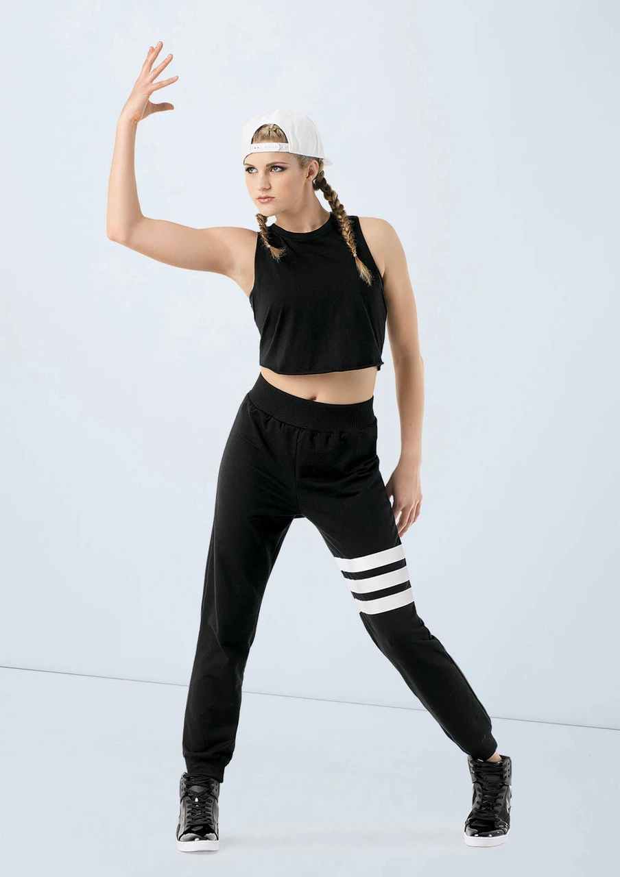 Weissman Sleeveless Crop Top 5 Weissman Sleeveless Crop Top - Image 3