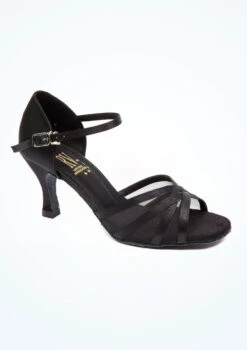 Roch Valley Aphrodite Ballroom & Latin Shoe 2.75" - Black -Diaman Dance Wear Shop ROAPHRO MAIN BLK T 39060.1694686163