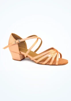 Roch Valley Bella Ballroom Shoe 1.2" - Tan -Diaman Dance Wear Shop ROBELLA MAIN TAN T 36381.1694686164