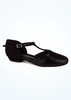 Rummos Carol Ballroom & Latin Shoe 0.75" - Black