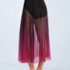 Weissman Ombre Mesh Maxi Skirt -Diaman Dance Wear Shop S12372 mulberry 12875 93421.1678891465