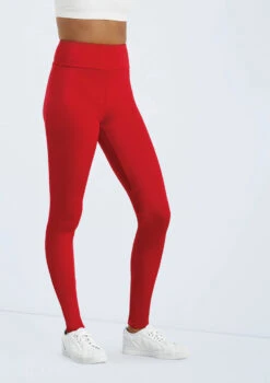 Weissman Lustre High-Waist Leggings 15 Weissman Lustre High-Waist Leggings -Diaman Dance Wear Shop SH11069 red 021 86860.1678891500