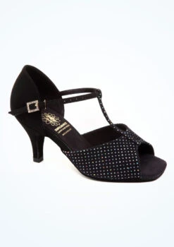 Supadance Lila Dance Shoe 2.5" - Black -Diaman Dance Wear Shop SU1529 MAIN BLK T 97832.1695685143