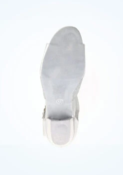 Tappers And Pointers Amber Ballroom Shoe 1 2" - Silver 8 Tappers And Pointers Amber Ballroom Shoe 1 2" - Silver -Diaman Dance Wear Shop TAAMBER SOLEM SLV 60659.1678886253