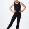Alegra Tasha Girls Sleeveless Catsuit -Diaman Dance Wear Shop al c5225 alegra tasha girls sleeveless catsuit black front 22878.1678871764