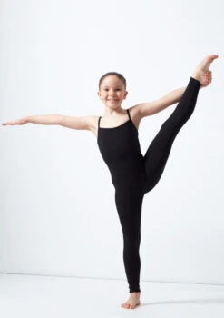 Alegra Karly Girls Camisole Catsuit -Diaman Dance Wear Shop al c5226 alegra karly girls camisole catsuit black front T 06282.1690534006