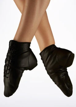 Alegra Split Sole Jazz Boot -Diaman Dance Wear Shop al j0016 alegra split sole jazz boot black front T 50955.1692659978