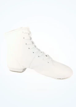 Alegra Split Sole Jazz Boot -Diaman Dance Wear Shop al j0016 alegra split sole jazz boot white main image 59337.1678872553